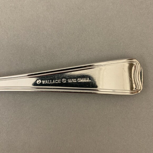 Wallace Monroe Spoon Stainless Steel 18/10 Flatware 7" - Picture 7 of 7